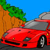 Ferrari F40 maľba hra