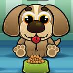 Feed My Pet Dog Nummern Spiel