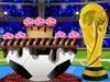 Decor van de Cake van de FIFA spel