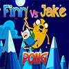 Finn Vs Jake Pong jeu