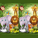 Find Seven Differences Animals game