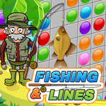 Halászat és vonalak játék