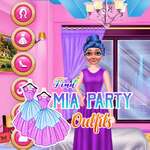 Nájsť Mia Party outfity hra