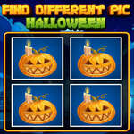 Find Different Pic Halloween Spiel