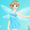 Flying angel dressup game