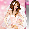 Flower-Power Wedding Dress Up Spiel