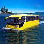 Плаващ воден автобус дежурство 3D игра
