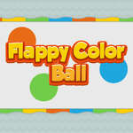 Bola de color flappy juego
