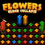 Цветя блокове колапс игра