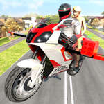 Flying Motorbike Driving Simulator game