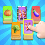 Clasificación de tarjetas de alimentos juego