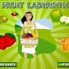 Obst-Labyrinth Spiel