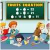 Ecuaciones de frutas juego