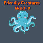 Friendly Creatures Match 3 game