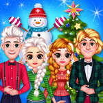 игра Замороженная принцесса Рождественский праздник