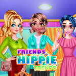 Barátok Hippi trendek játék
