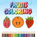 Fruit kleuring spel