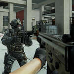Toekomstige Soldier Multiplayer spel