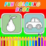 Libro da colorare divertente gioco