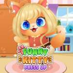 Funny Kitty Dressup hra