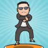 Gangnam stílusú tánc játék