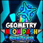Géométrie néon dash Subzero jeu