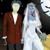 Ghost Couple In Halloween game