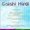 Goishi Hiroi oder Sonnen Spiel