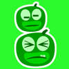 Zöld alma fűző játék