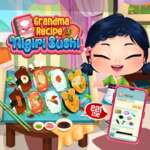 Receta de la abuela Nigiri Sushi juego