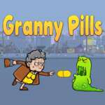 Granny Pills - Defend Cactuses game