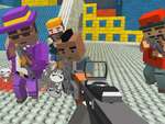 GunGame sparando guerra blocky gangster gioco