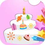Честит рожден ден торта декор игра