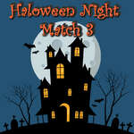 Halloween Nacht Match 3 Spiel