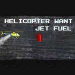 Хеликоптер иска реактивно гориво игра