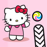 Hello Kitty Pinball game