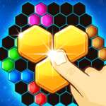 Hexa 2048 puzzle - Blokk egyesítés játék