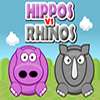Хипопотами срещу носорози игра
