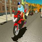 Highway Bike Traffic Moto Racer 2020 játék
