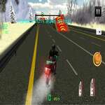 Магистрала спиди байк състезател магистрала каскадьор мотор ездач игра