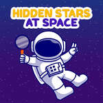 Estrellas ocultas en el espacio juego
