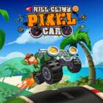 Hill Climb Pixel Car jeu