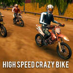Hochgeschwindigkeits-Crazy-Bike Spiel