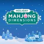 Dimensiones de Mahjong navideñas juego