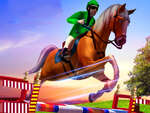 Horse Show Jump Simulator 3D game