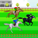Paardenrennen 2D spel