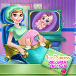 Jég hercegnő terhes check up játék