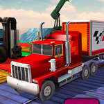Simulador de conducción de camiones imposible 3D juego