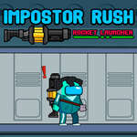 Impostor Rush rakétavető játék