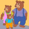 Интерактивна приказка Златокоска и трите мечки игра